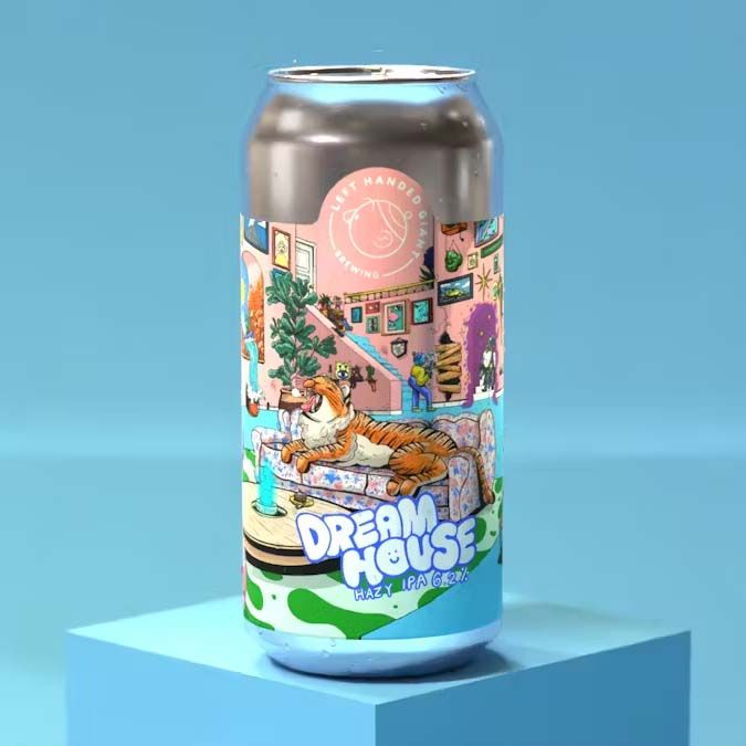 Left Handed Giant Dream House GF Hazy IPA