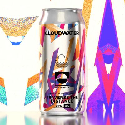 Cloudwater x Moonwake Traverse The Distance DIPA