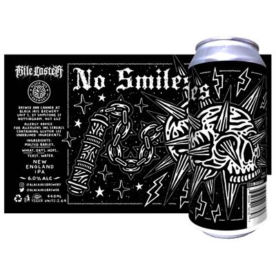 Black Iris x Bile Caster // No Smiles NEIPA