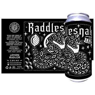 Black Iris Raddlesnake Lemon Raddler