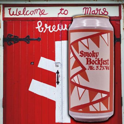 Saint Mars of the Desert Smoky Bockfest Smoked Lager