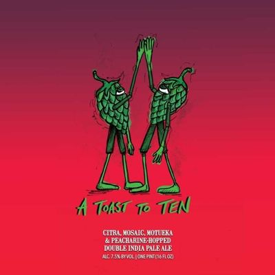 Hop Butcher A Toast To Ten DIPA