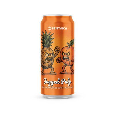 Pentrich Jagged Pulp Peach &amp; Pineapple Sour