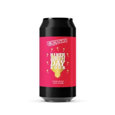 Neon Raptor Ninth Birthday Sour