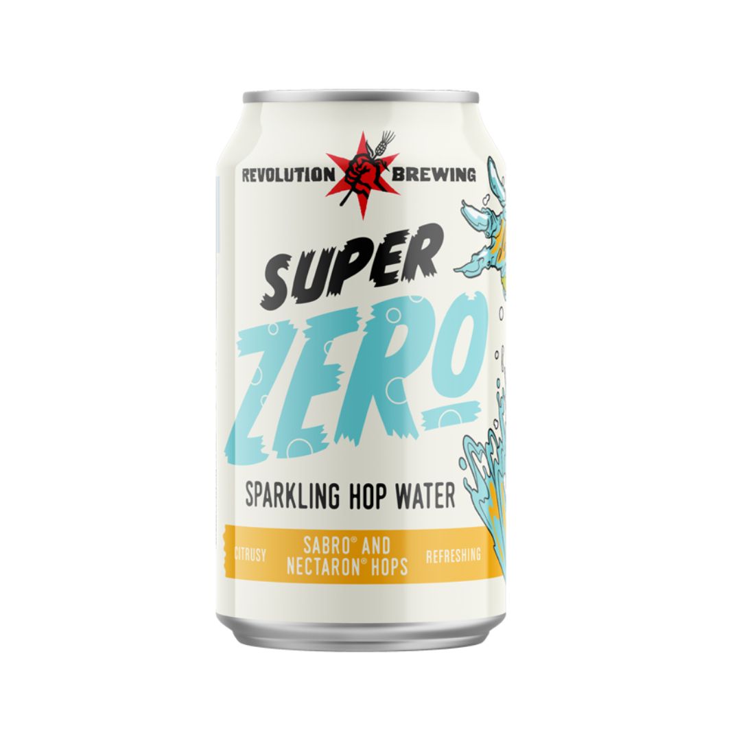 Revolution Super Zero Sparkling Hop Water