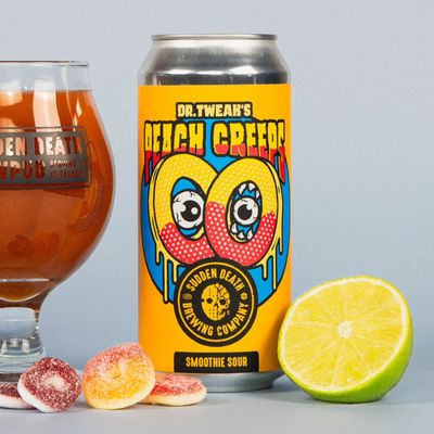Sudden Death Dr. Tweak&#39;s Peach Creeps Fruited Sour