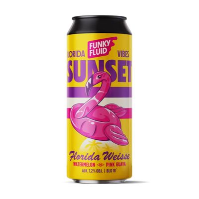 Funky Fluid Florida Vibes Sunset Fruited Berliner Weisse