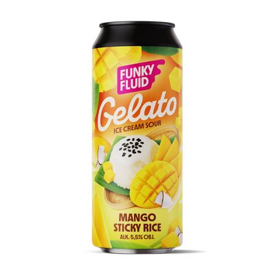 Funky Fluid Gelato Mango Sticky Rice Sour