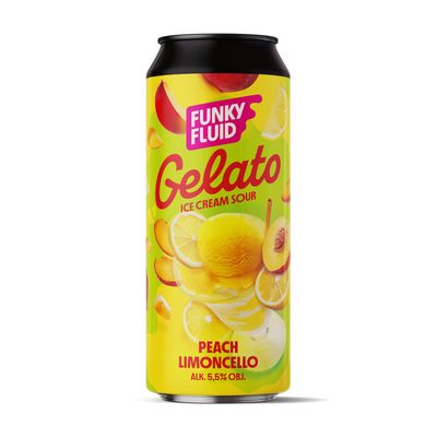 Funky Fluid Gelato Peach Limoncello Sour