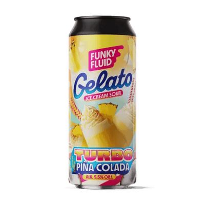 Funky Fluid Gelato Turbo Pina Colada Sour