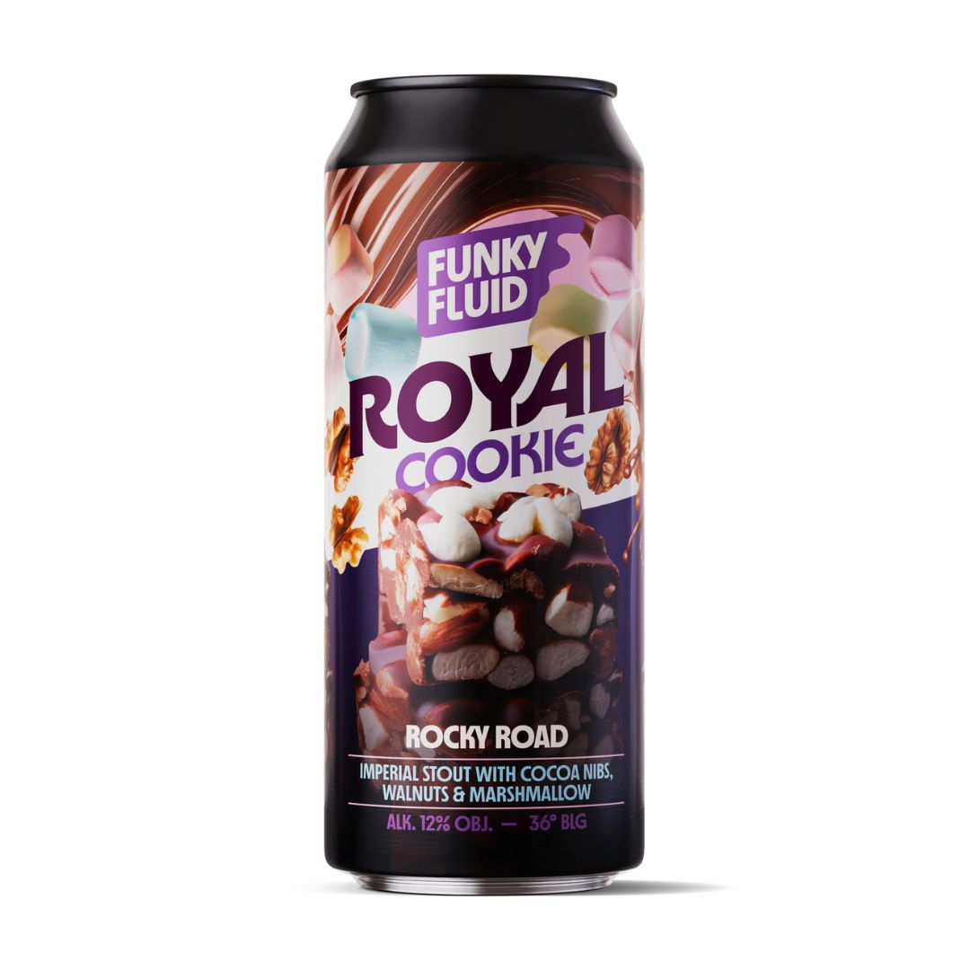 Funky Fluid Royal Cookie Rocky Road Imperial Stout