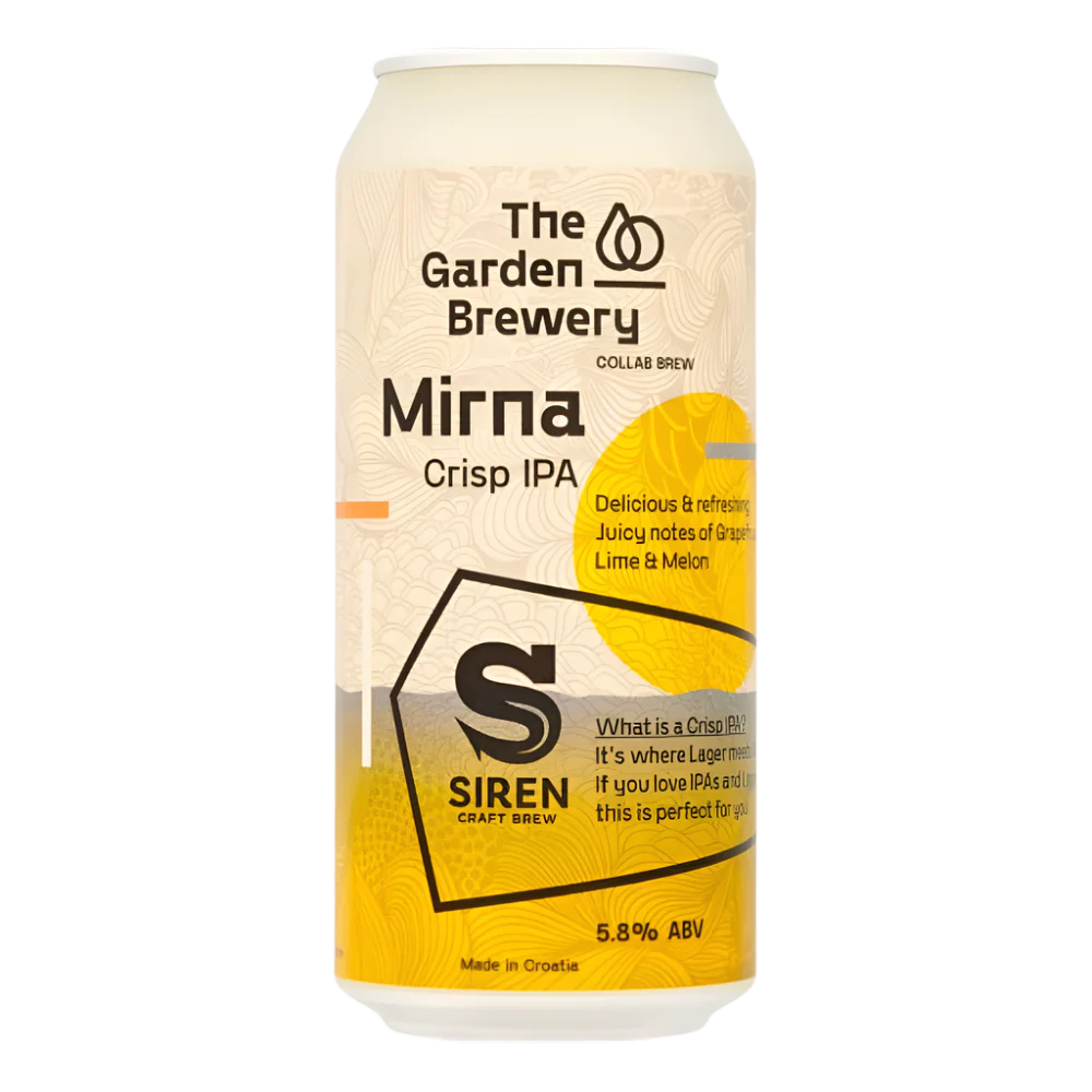 Garden x Siren Mirna Crisp IPA