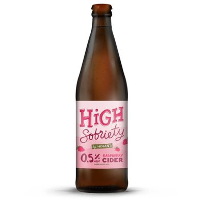 Hogan&#39;s High Sobriety RASPBERRY Low Alcohol Cider