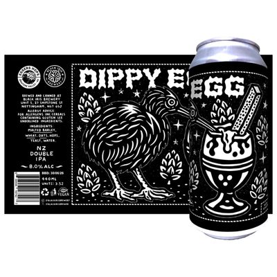 Black Iris Dippy Egg NZ DIPA