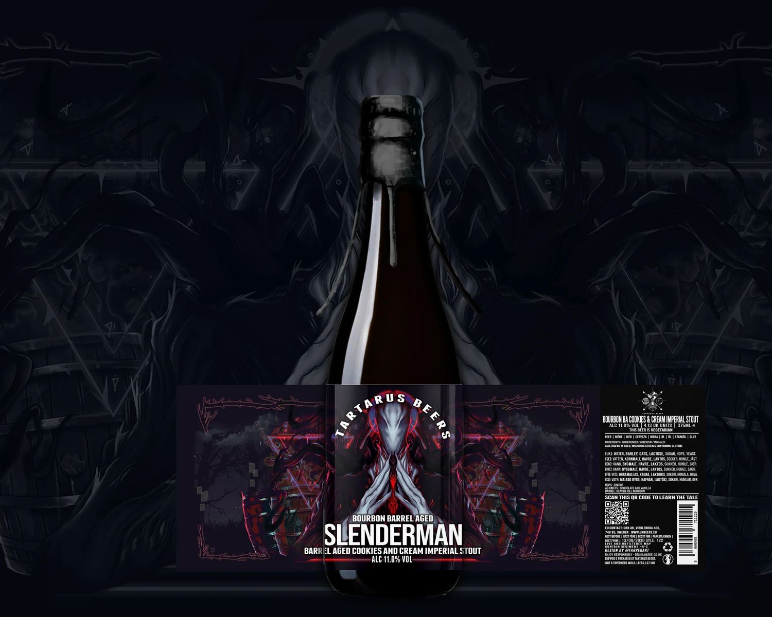 Tartarus Heaven Hill BA Slenderman Imperial Stout