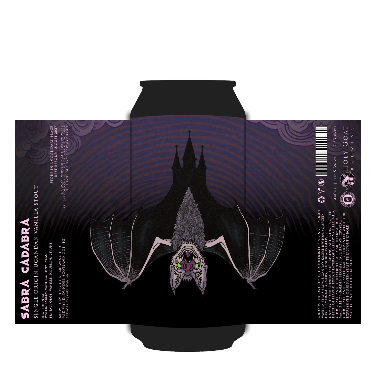 Holy Goat Sabra Cadabra Vanilla Stout