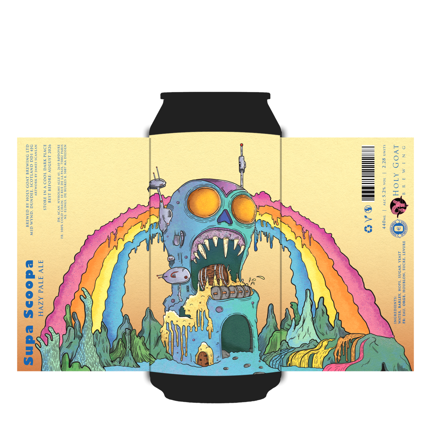 Holy Goat Supa Scoopa Hazy Pale Ale