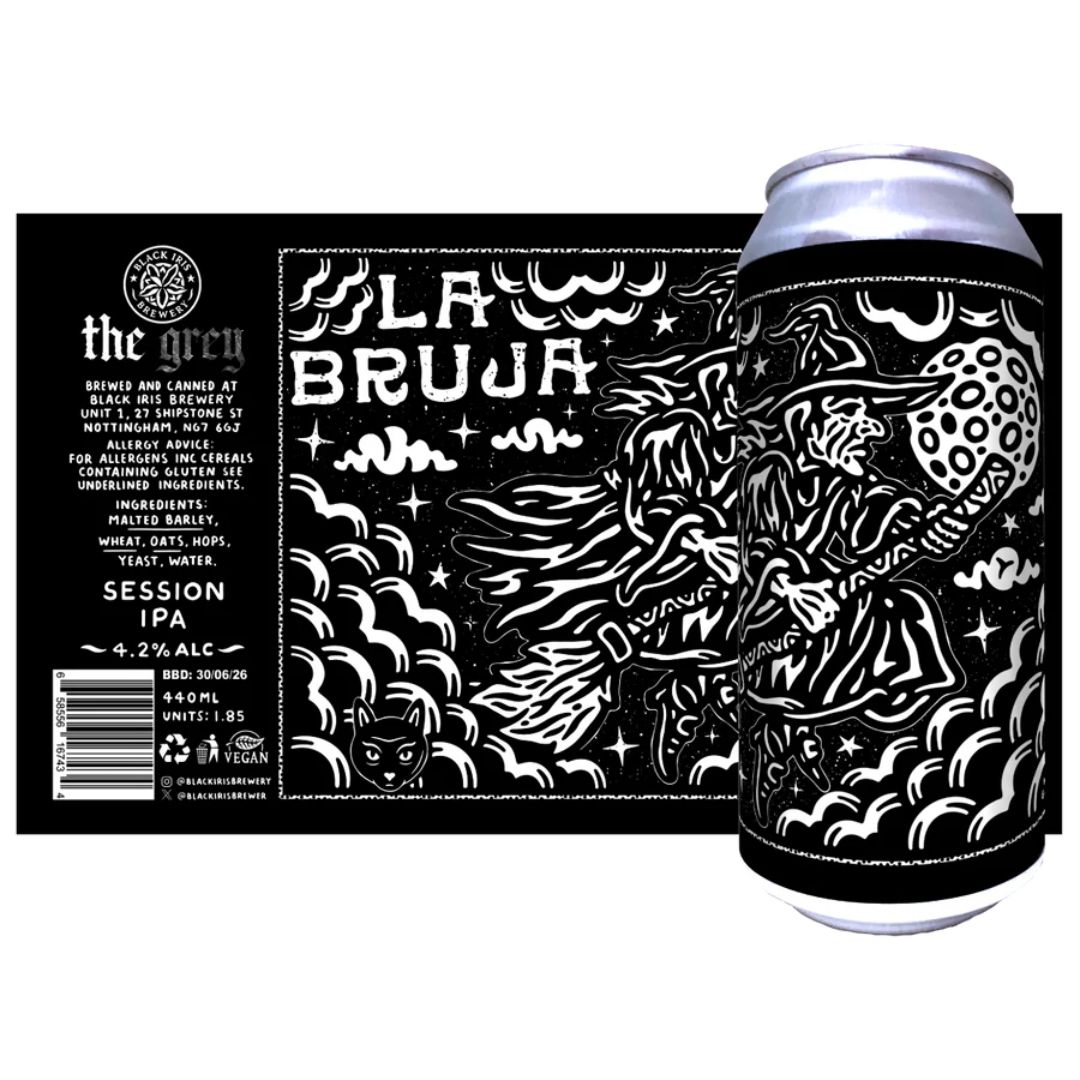 Black Iris La Bruja Session IPA Black Iris La Bruja Session IPA