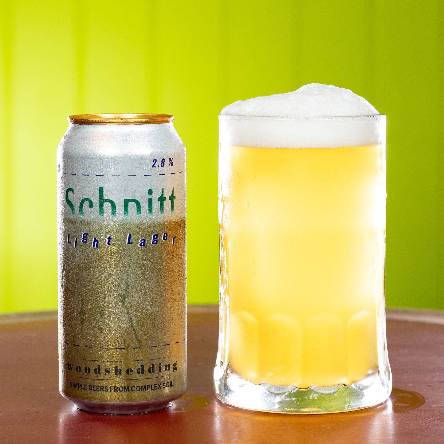 Woodshedding Schnitt Light Lager