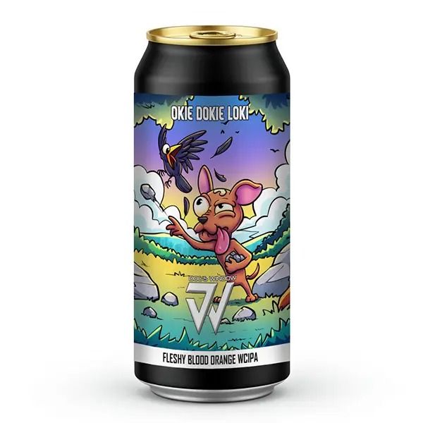 Dog&#39;s Window Okie Dokie Loki Blood Orange WC IPA