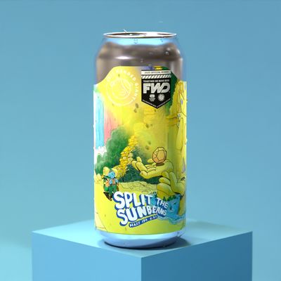 Left Handed Giant x FWD Split The Sunbeams Hazy IPA
