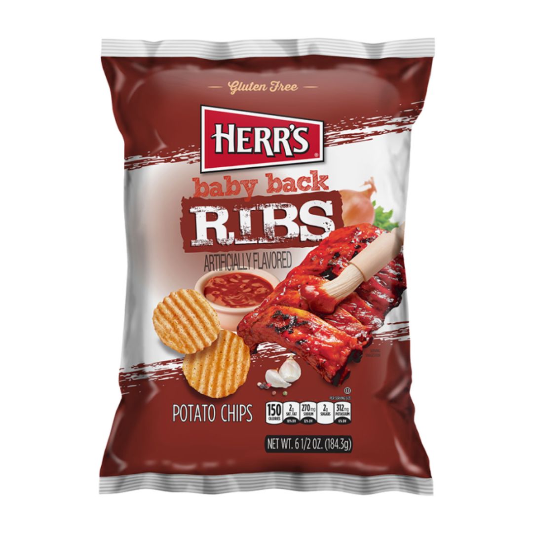 Herr&#39;s Baby Back Ribs Potato Chips