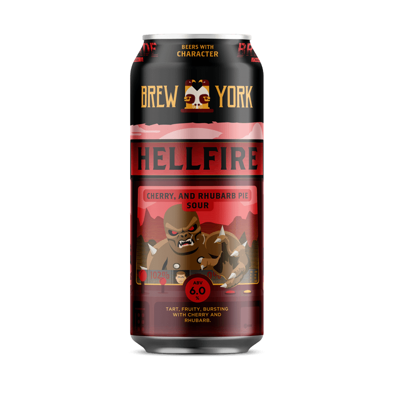 Brew York Brewcade HELLFIRE Cherry And Rhubarb Pie Sour