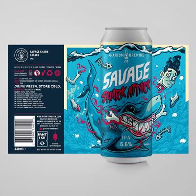 Phantom Savage Shark Attack IPA