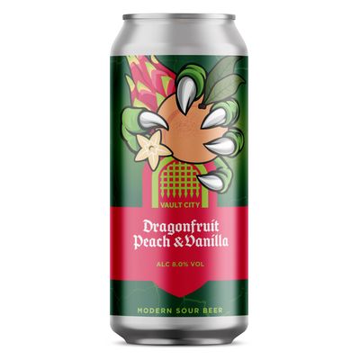 Vault City Dragonfruit Peach &amp; Vanilla Sour