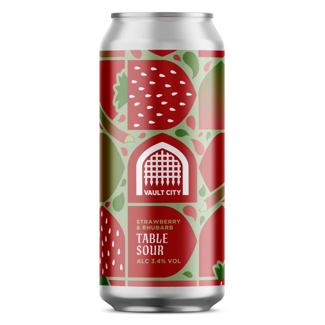 Vault City Strawberry &amp; Rhubarb Table Sour