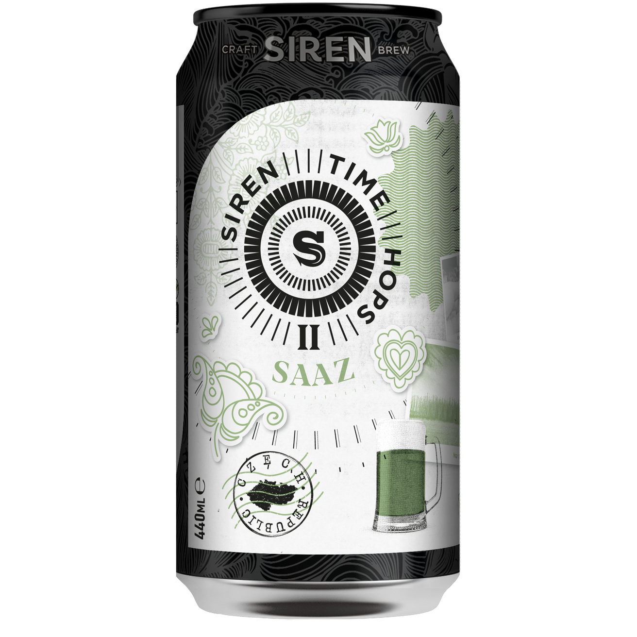 Siren x Jarošovský Pivovar Time Hops: Saaz Pilsner Siren x Jarošovský Pivovar Time Hops: Saaz Pilsner