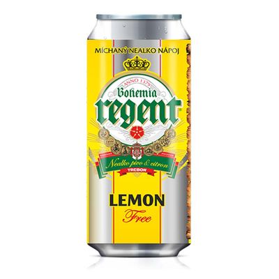Bohemia Regent Lemon Alcohol Free Lager CAN