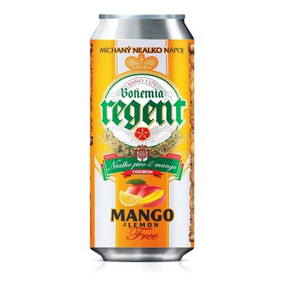 Bohemia Regent Mango Alcohol Free Lager CAN