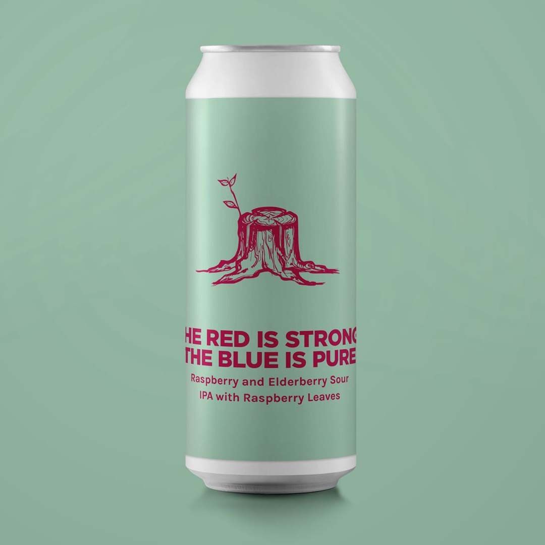 Pomona Island The Red is Strong, The Blue is Pure Sour IPA