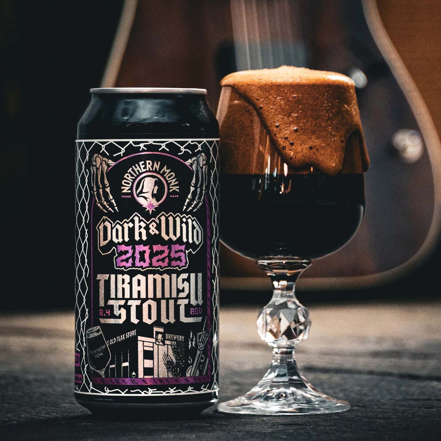 Northern Monk x Evil Twin x Factory x Beak Dark and Wild 2025 Tiramisu Stout