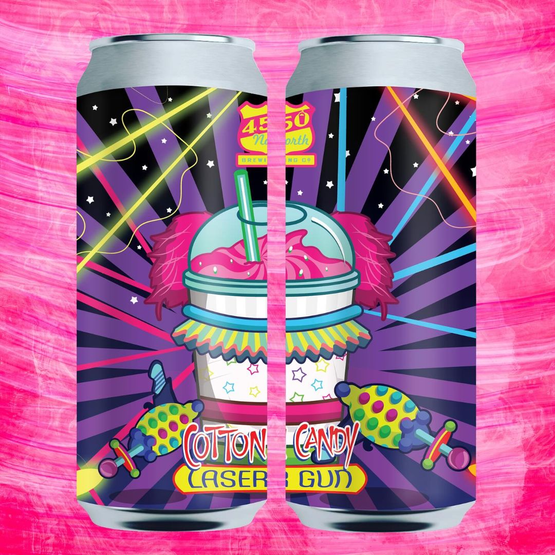 450 North Cotton Candy Laser Gun Slushy XL Smoothie Sour