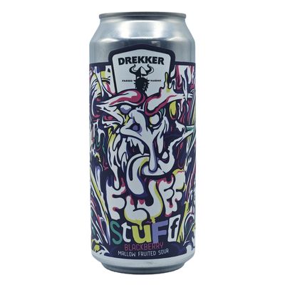 Drekker Fluff Stuff BLACKBERRY Mallow Fruited Sour