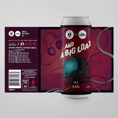 Phantom x Hot Mulligan And A Big Load IPA