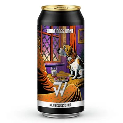 Dog&#39;s Window What Dogs Want Milk &amp; Cookies Stout