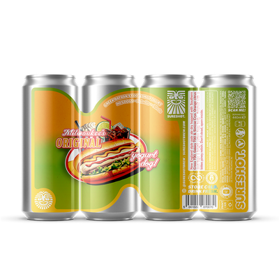 Sureshot Greek Nathan&#39;s Footlong Yogurt Hot Dogs Pale Ale