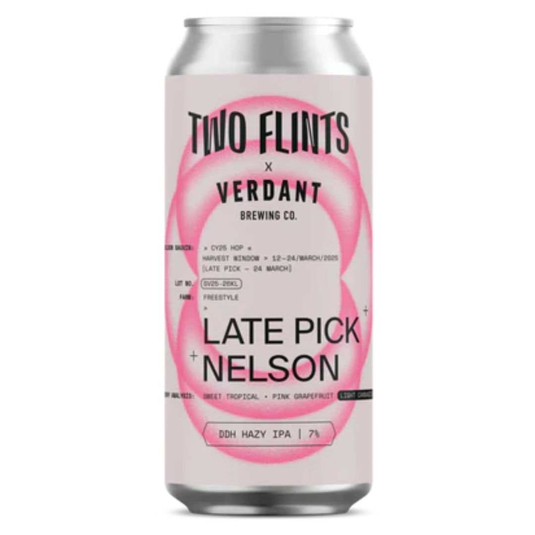 Two Flints x Verdant LATE Pick Nelson DDH Hazy IPA