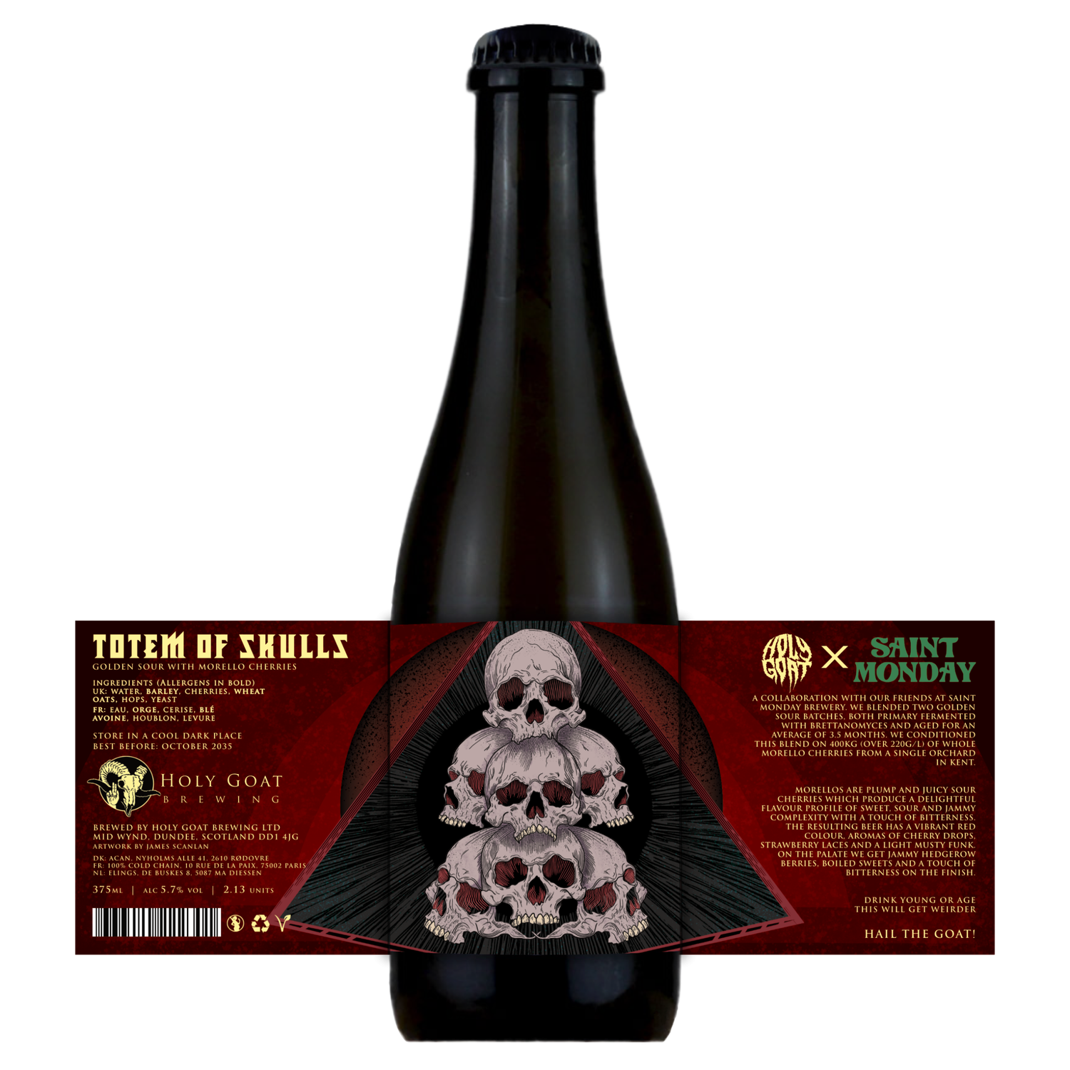 Holy Goat Totem of Skulls Golden Sour