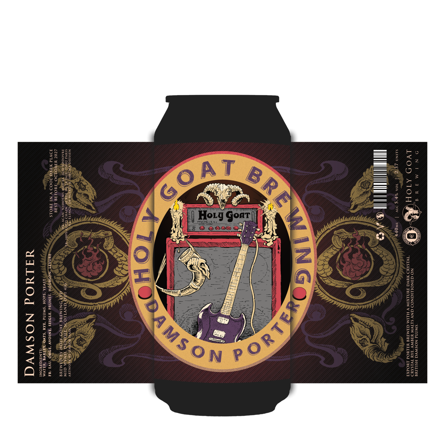 Holy Goat Damson Porter