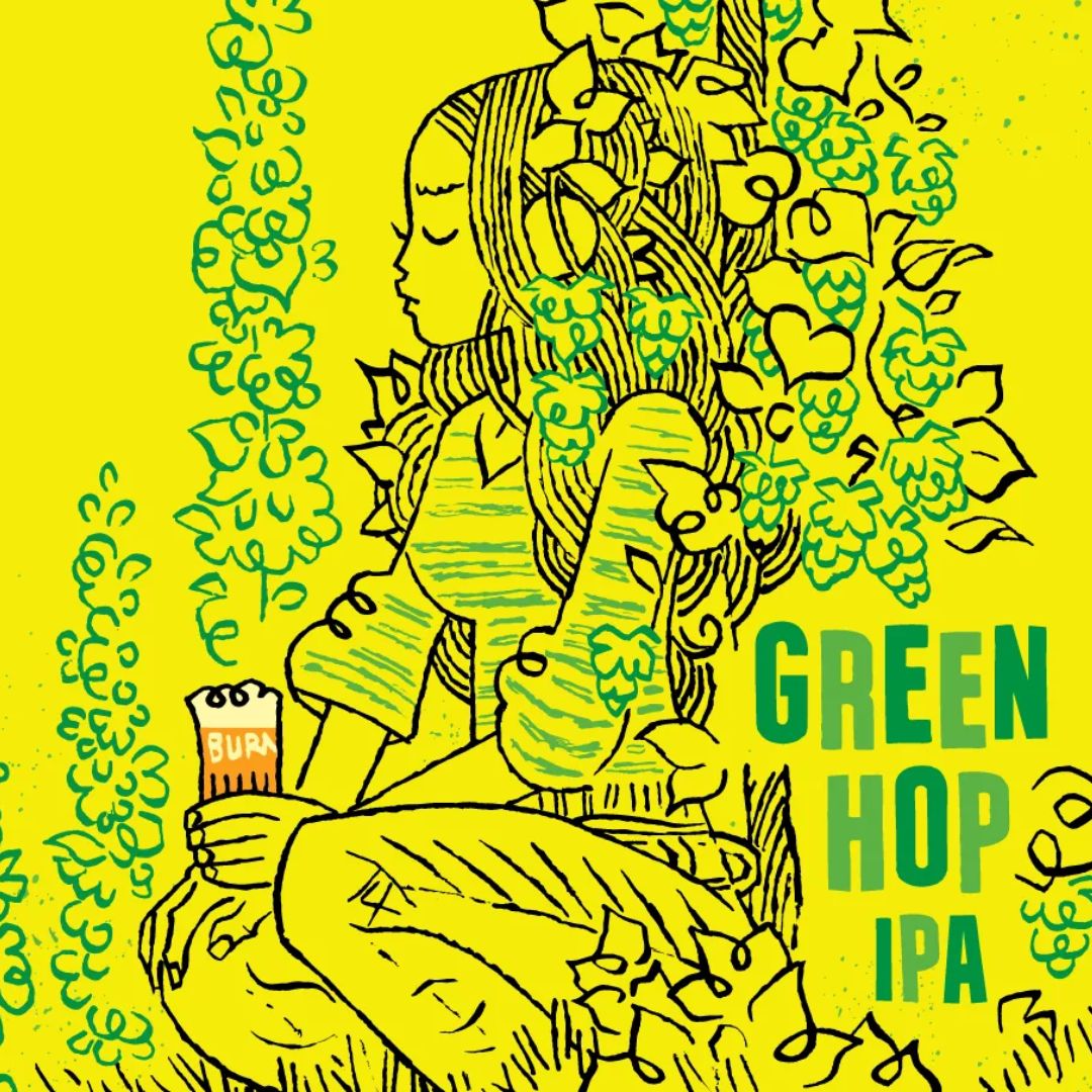 Burning Sky Green Hop IPA