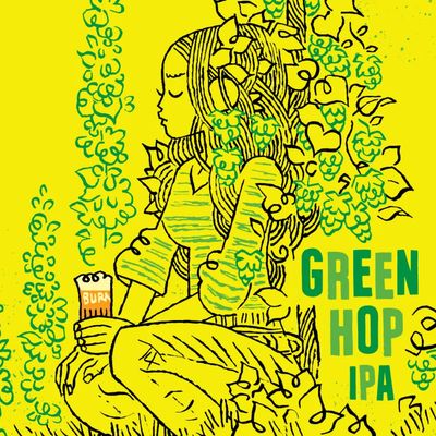 Burning Sky Green Hop IPA