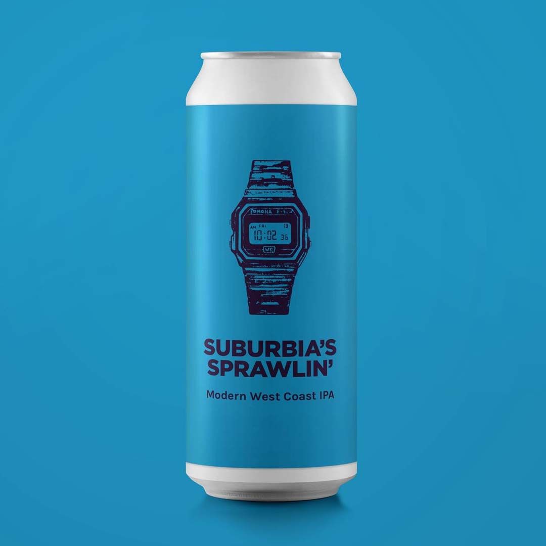 Pomona Island Suburbia&#39;s Sprawlin&#39; WC IPA