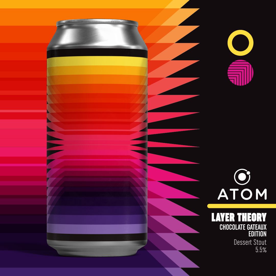 Atom Layer Theory Chocolate Gateaux Desert Stout