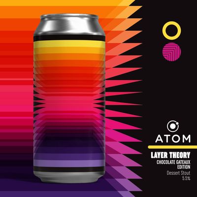 Atom Layer Theory Chocolate Gateaux Desert Stout