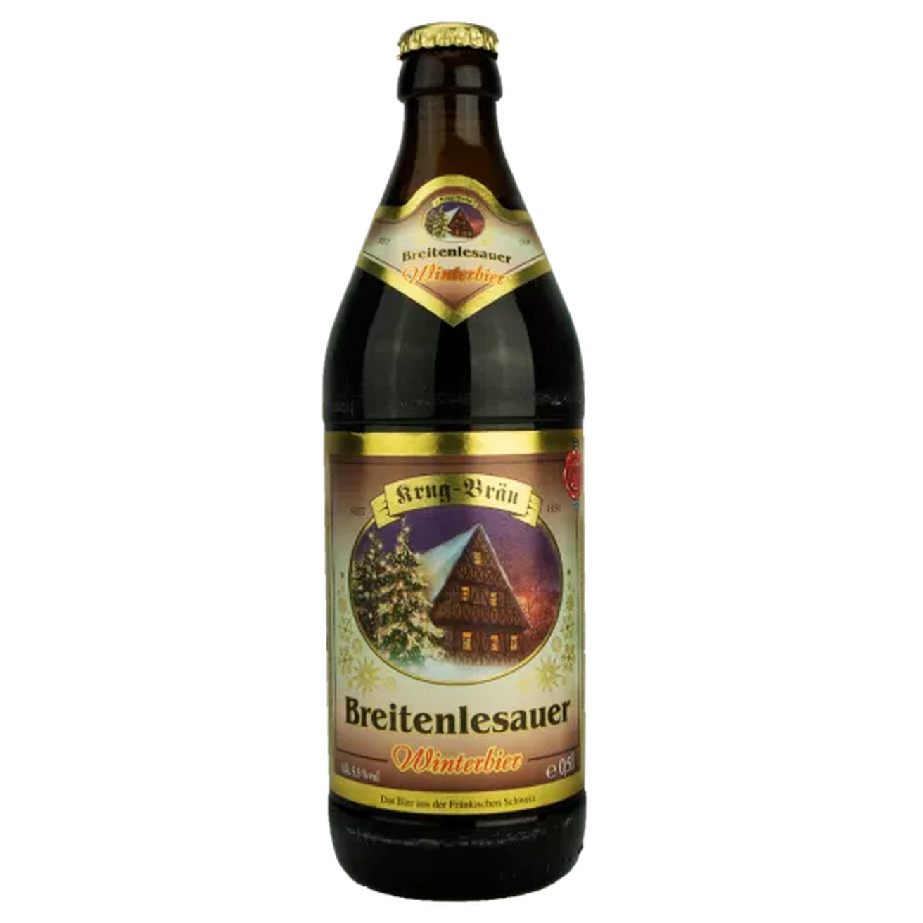 Krug Brau Breitenlesauer Winterbier Krug Brau Breitenlesauer Winterbier