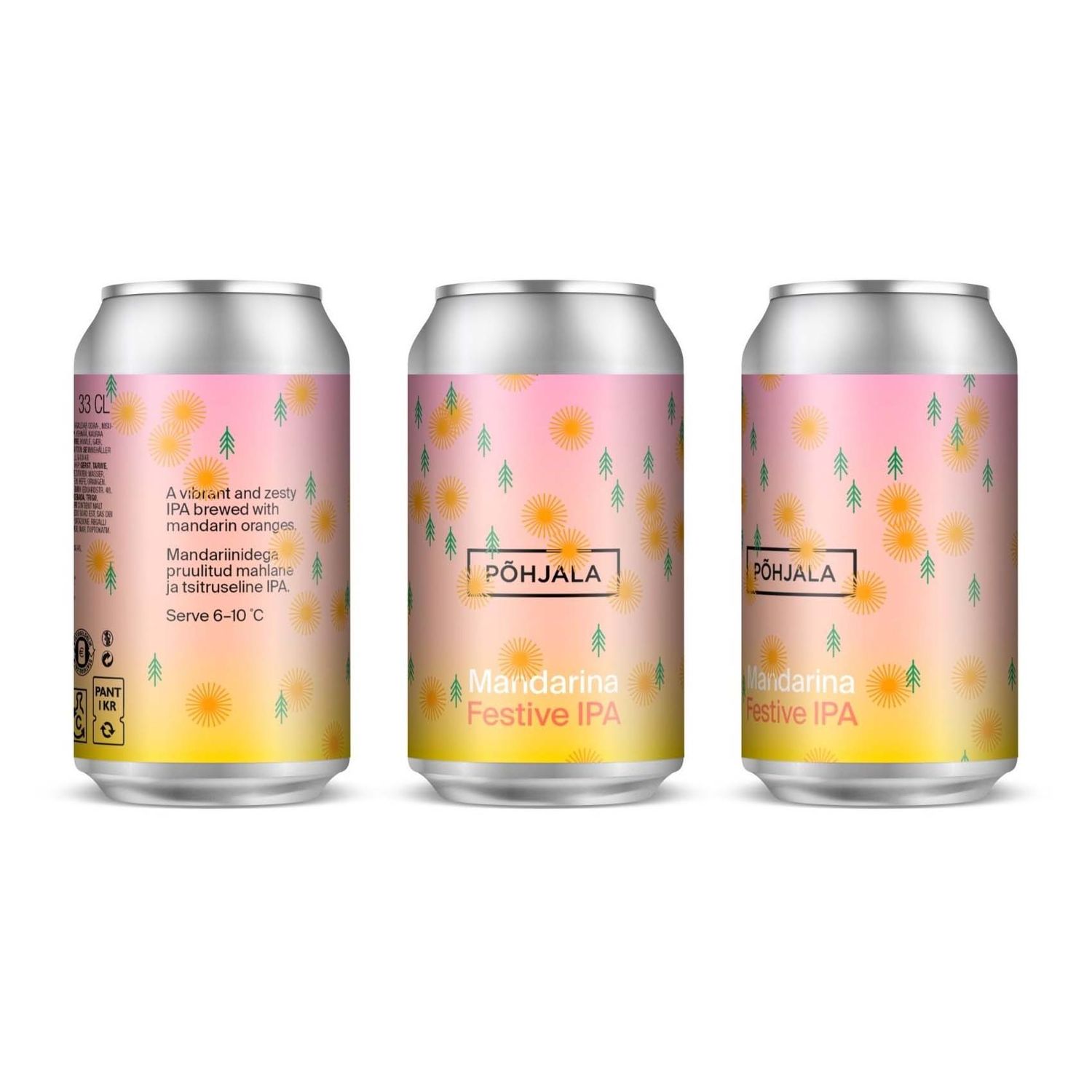 Pohjala Mandarina Festive IPA